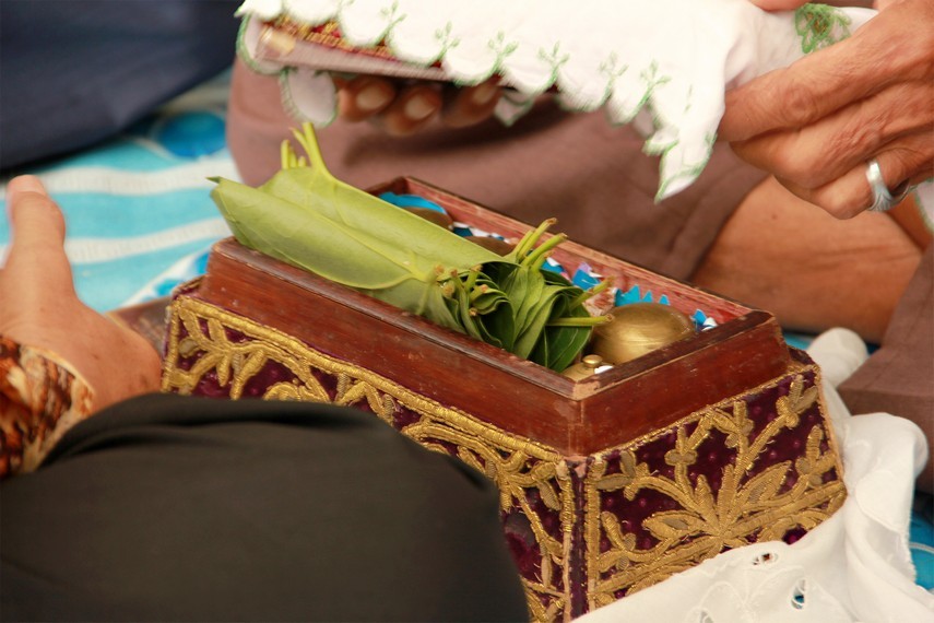 Традиционная свадебная церемония из Бангка-Белитунг