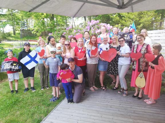 Party in Finland: Finnish Dears get acquainted with the culture and history of Kazakhstan