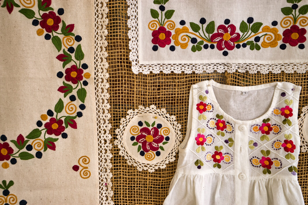 Traditional Zuleta embroidery