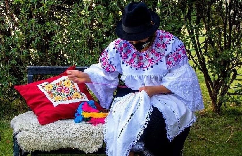 Traditional Zuleta embroidery