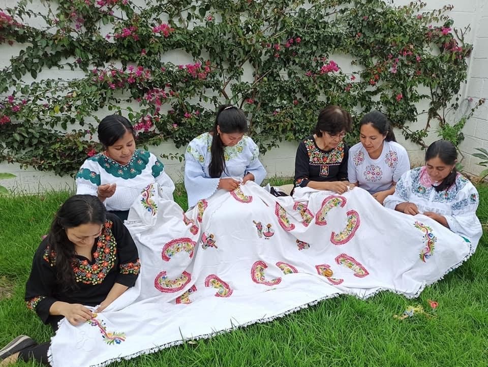 Traditional Zuleta embroidery