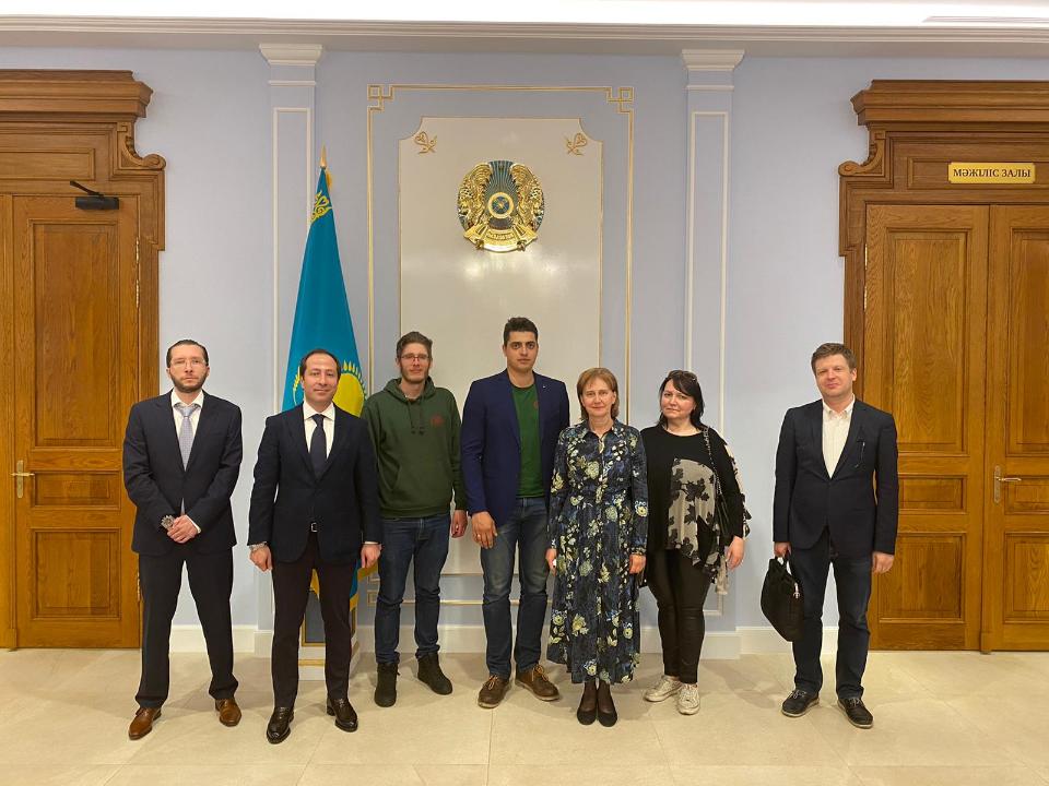 Latvian Dears meet with Kazakhstan's Ambassador to Latvia