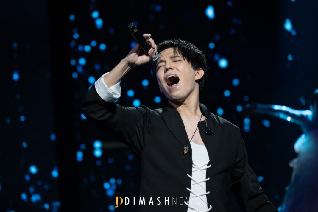 Dimash performed at the opening of New Wave 2021