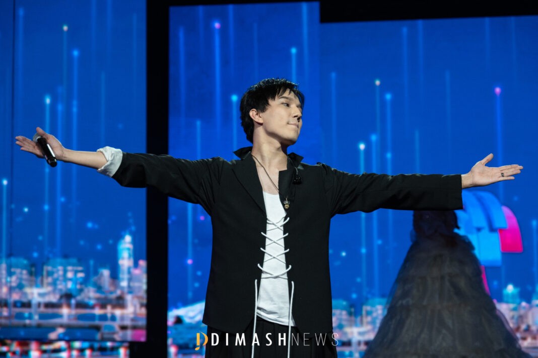 Dimash performed at the opening of New Wave 2021