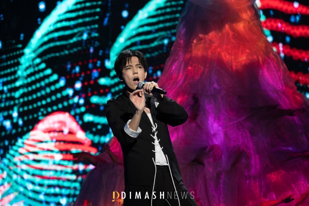 Dimash performed at the opening of New Wave 2021