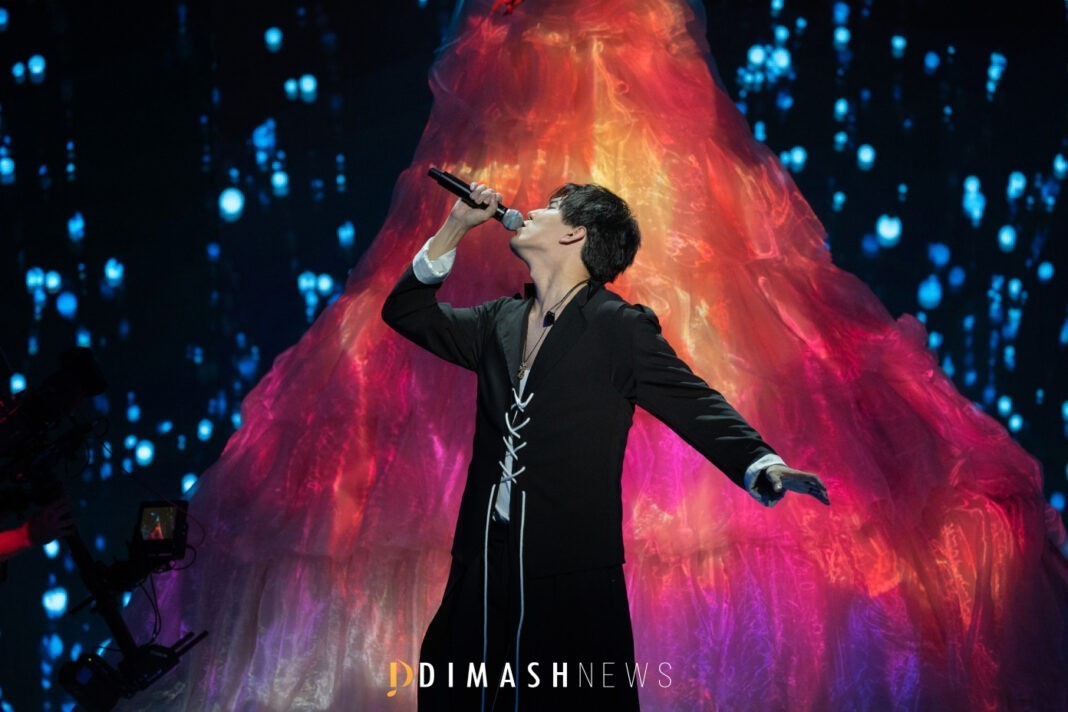 Dimash performed at the opening of New Wave 2021