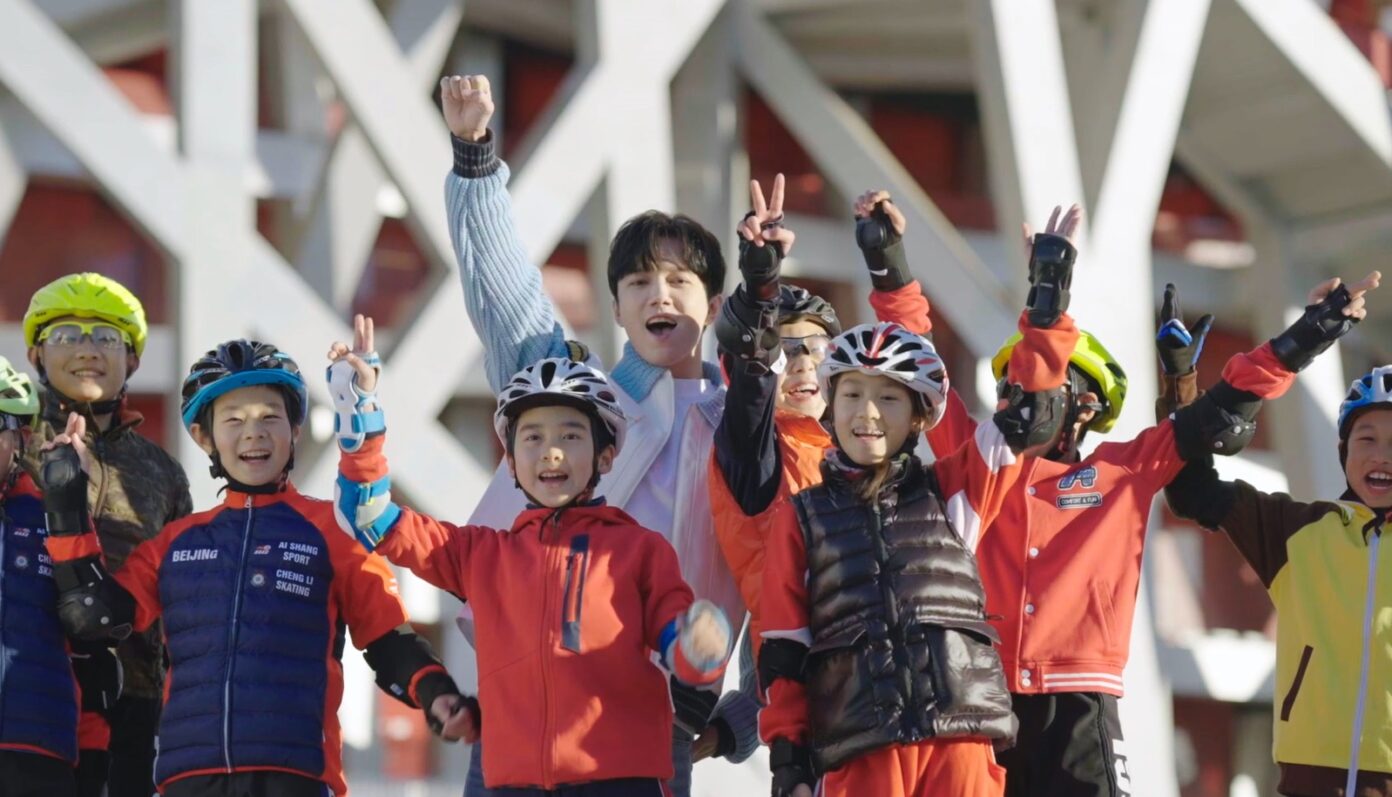 Dimash took part in the main music video of the 2022 Winter Olympics