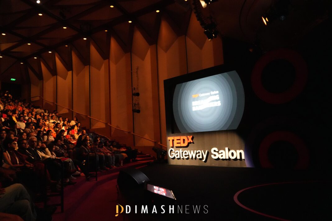 Dimash performed at the TEDxGateway 