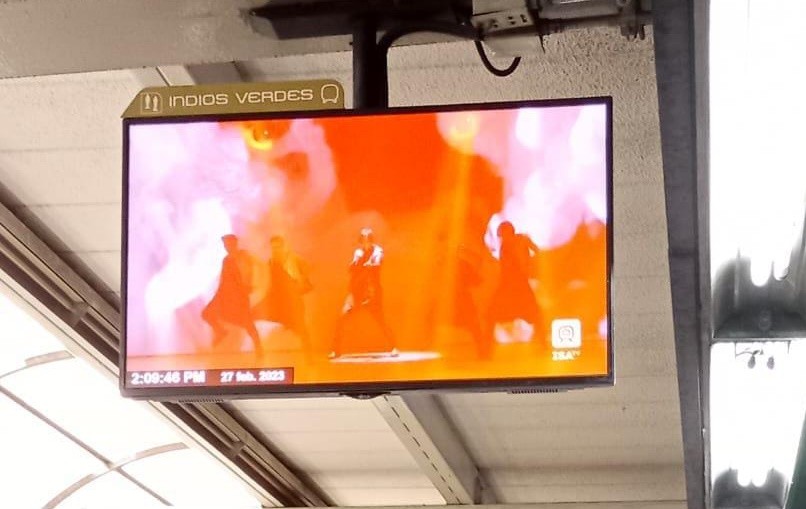 Исполнение Димаша KIELI MEKEN транслируется в метро Мексики в честь Наурыза