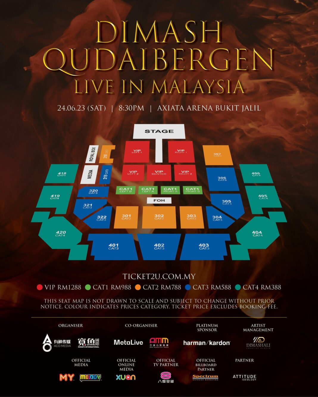 Dimash Qudaibergen will give a solo concert in Malaysia