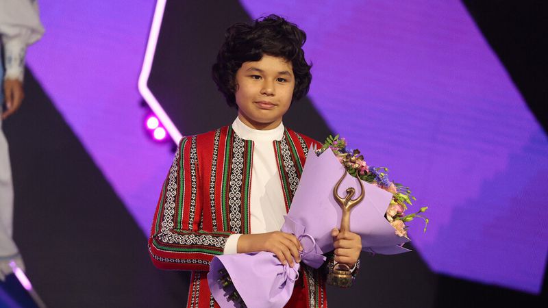 Sherkhan Arystan won the Grand Prix of the children's Slavianski Bazaar in Vitebsk