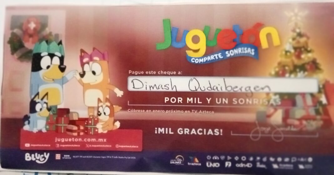 Mexican fans of Dimash gave toys to children in honor of the Three Kings holiday