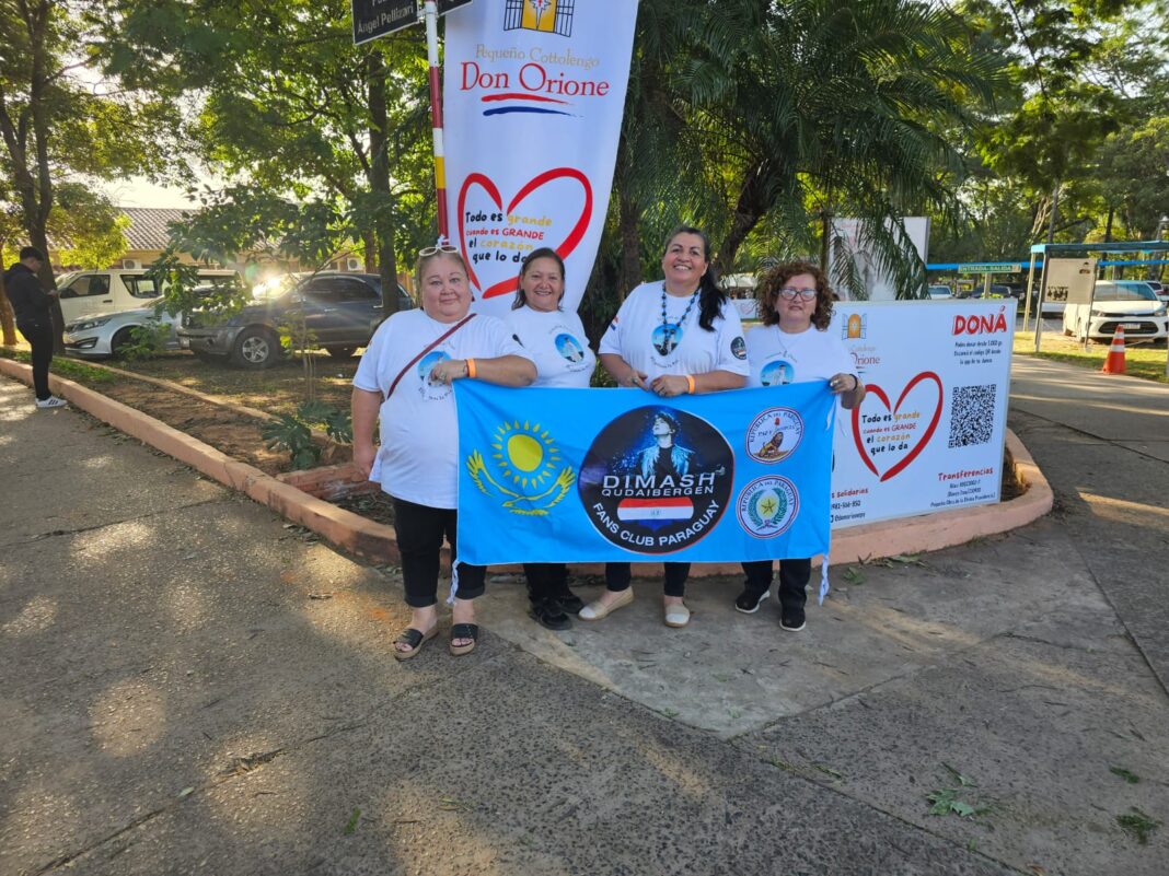 Dimash's fan club from Paraguay organized a charity event to help children and adults people with special needs