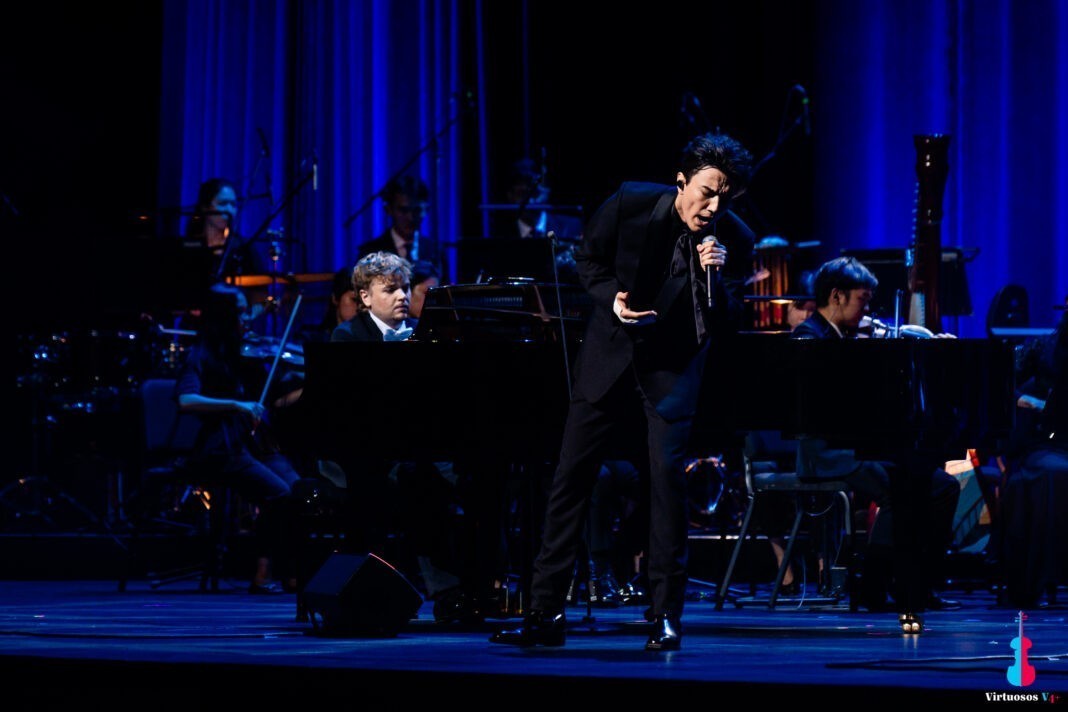 Dimash Qudaibergen Performs at Charity Concert in Singapore