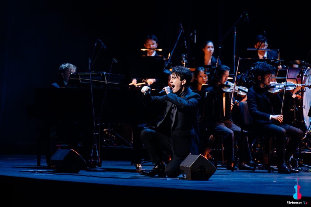 Dimash Qudaibergen Performs at Charity Concert in Singapore