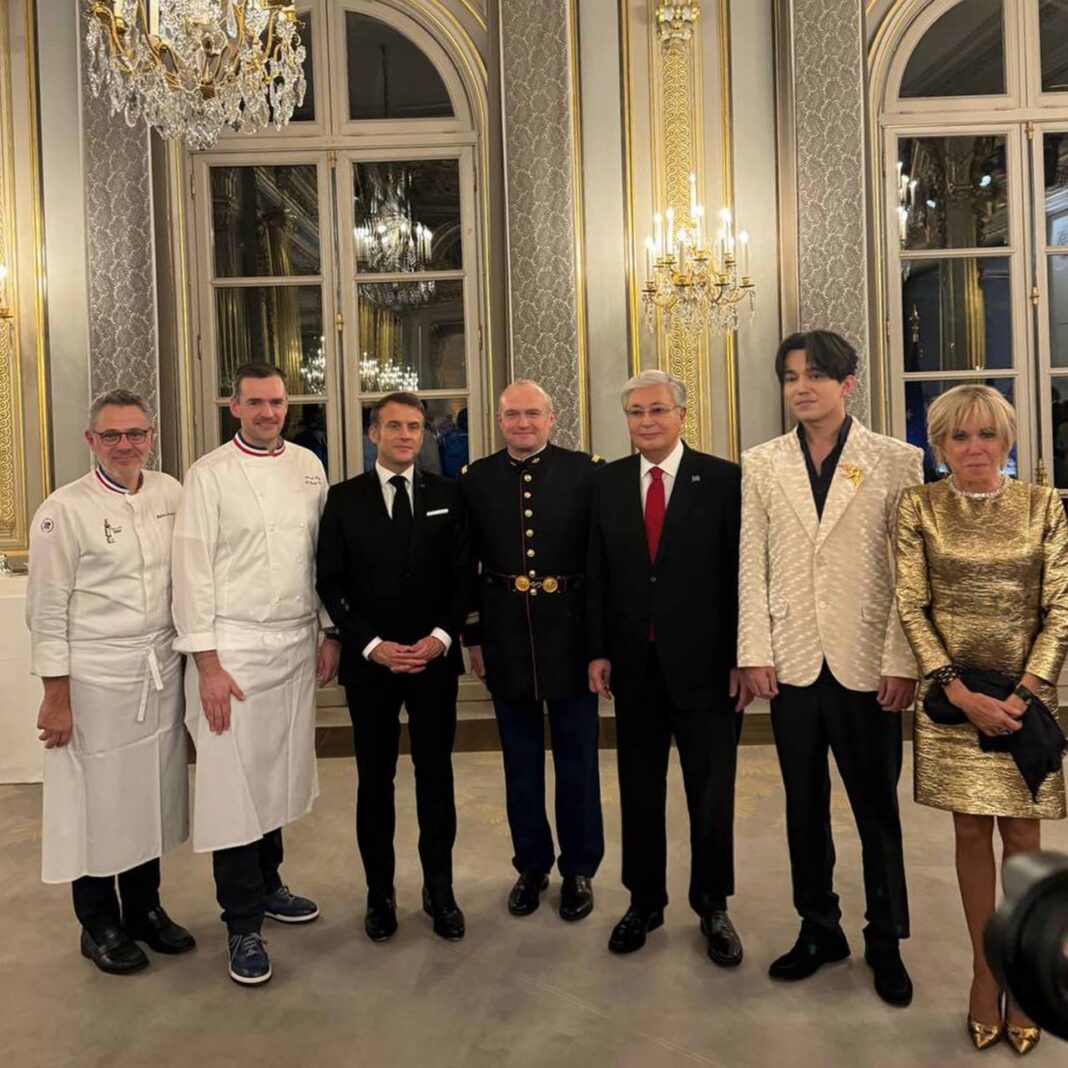 Dimash Qudaibergen Performs at the Élysée Palace