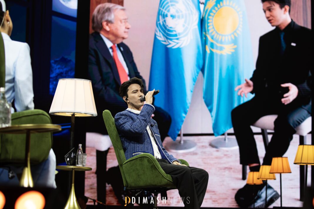A Creative Evening with Dimash Qudaibergen Held in Almaty