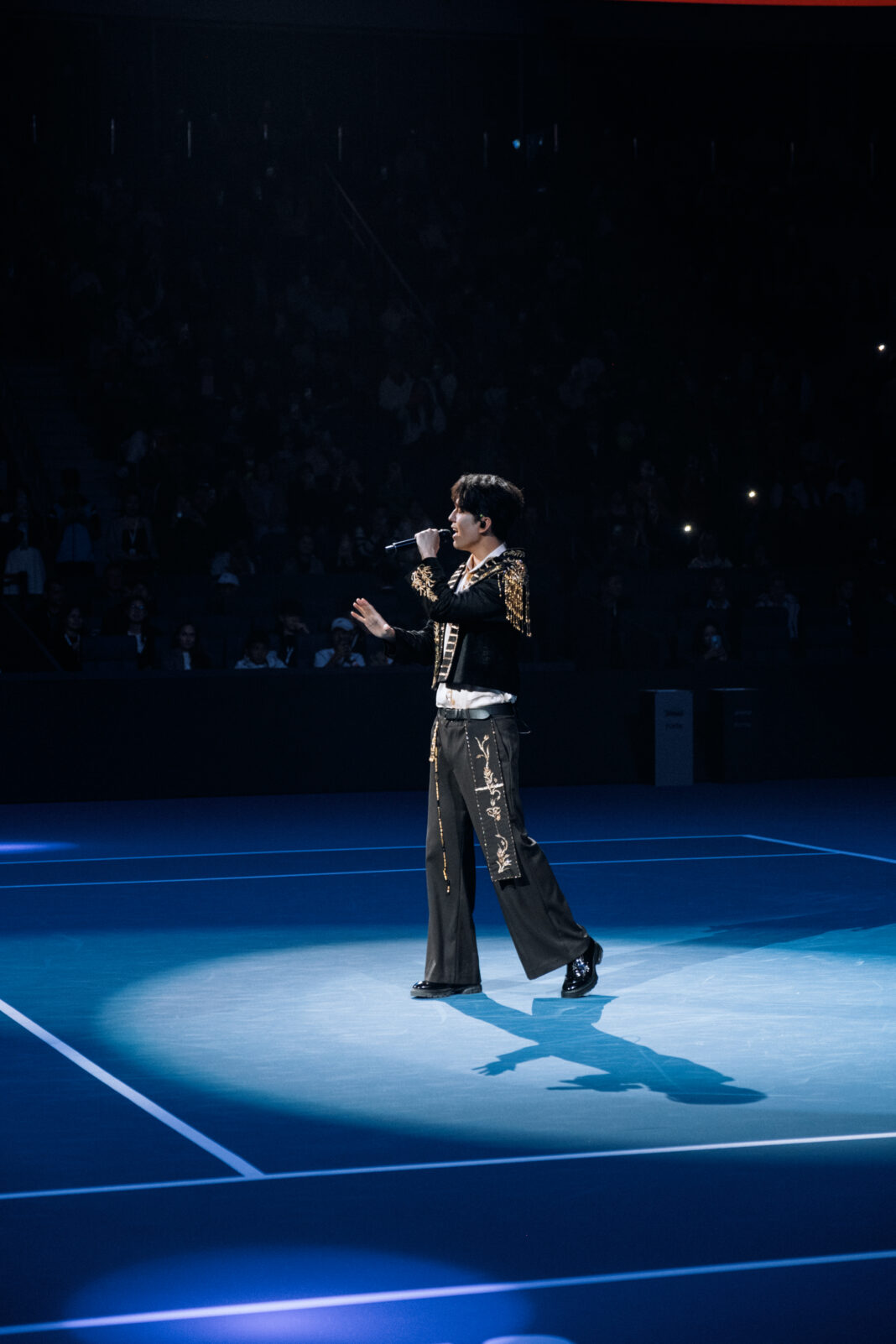 Димаш Кудайберген представил премьеру на Almaty Open АТР 250