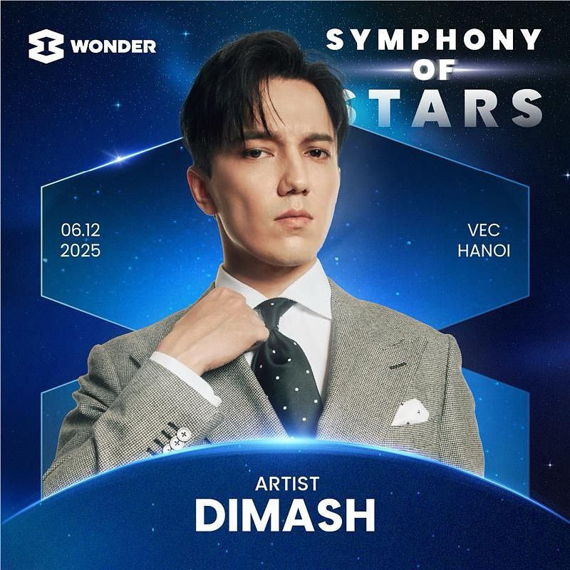 Димаш Кудайберген примет участие в 8WONDER Winter 2025: Symphony of Stars во Вьетнаме