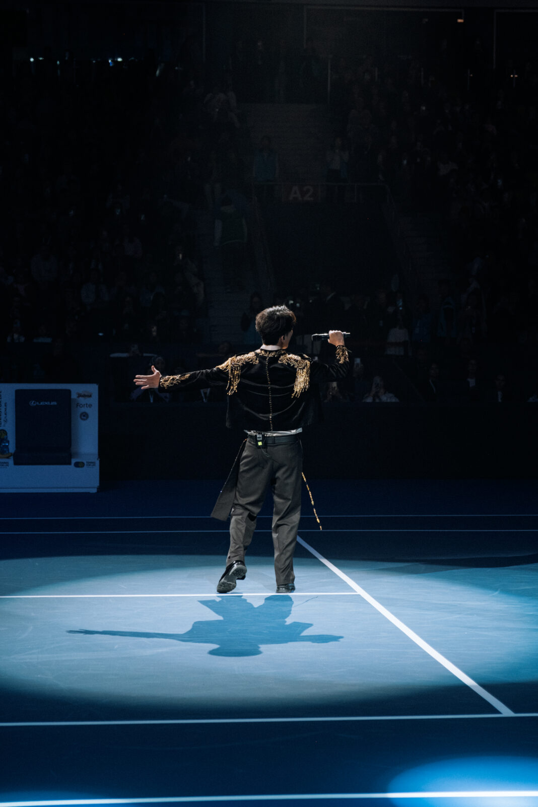 Димаш Кудайберген представил премьеру на Almaty Open АТР 250