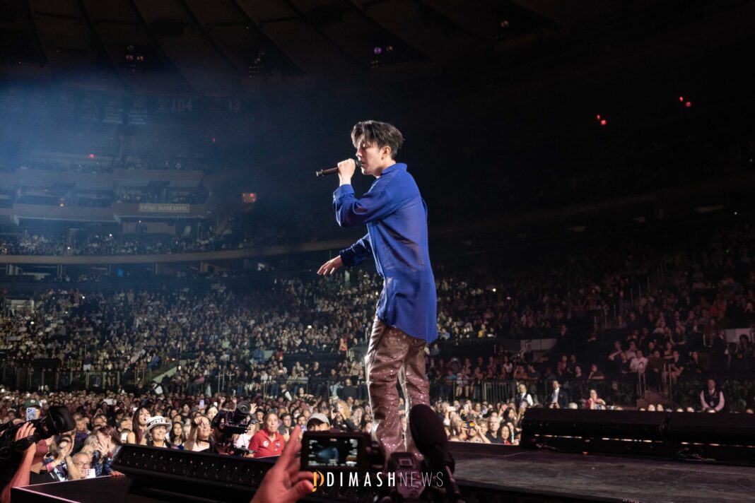 «Tau Ishinde» Сакена Сейфуллина в Madison Square Garden на шоу Димаша Кудайбергена