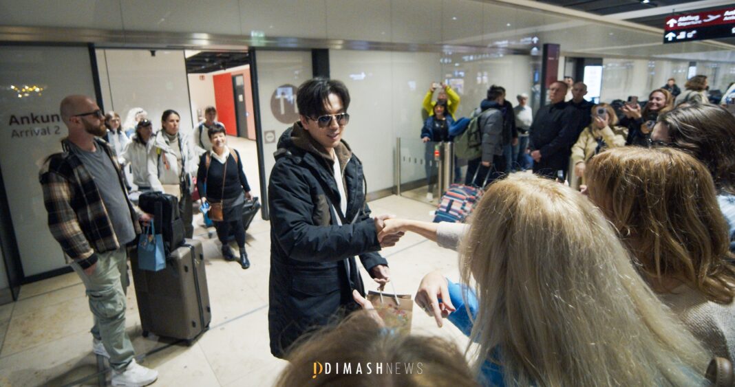 Из одной европейской столицы в другую – Димаш Кудайберген в продолжение концертного тура прибыл в Берлин 