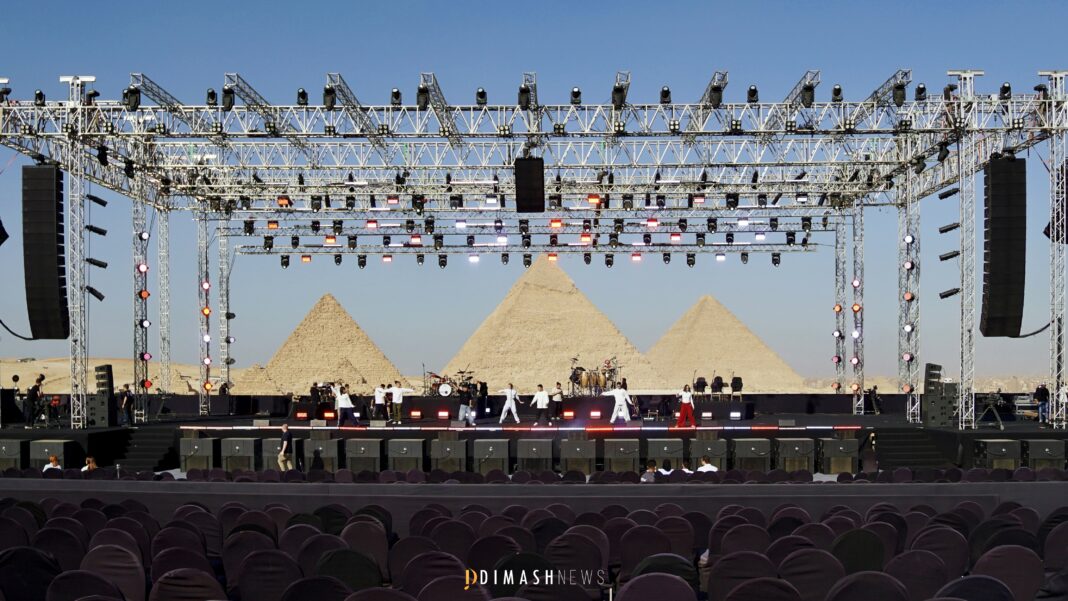 Димаш Кудайберген и его команда прибыли в Египет для участия в фестивале «The Pyramids Echo»