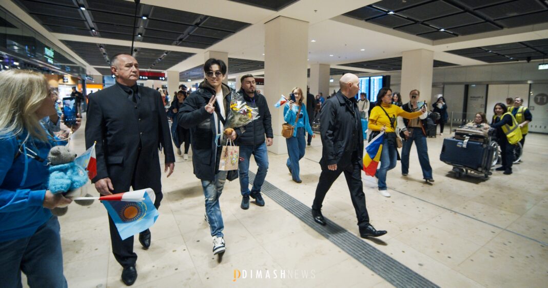 Из одной европейской столицы в другую – Димаш Кудайберген в продолжение концертного тура прибыл в Берлин 