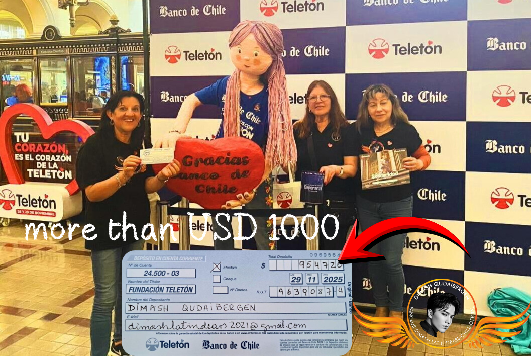 Поклонники Димаша в Чили приняли участие в благотворительной акции в поддержку детей с особыми потребностями Поклонники Димаша в Чили приняли участие в благотворительной акции в поддержку детей с особыми потребностями