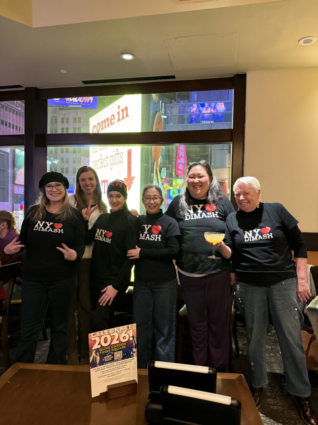 Димаш Кудайберген появился на Times Square в канун Нового года