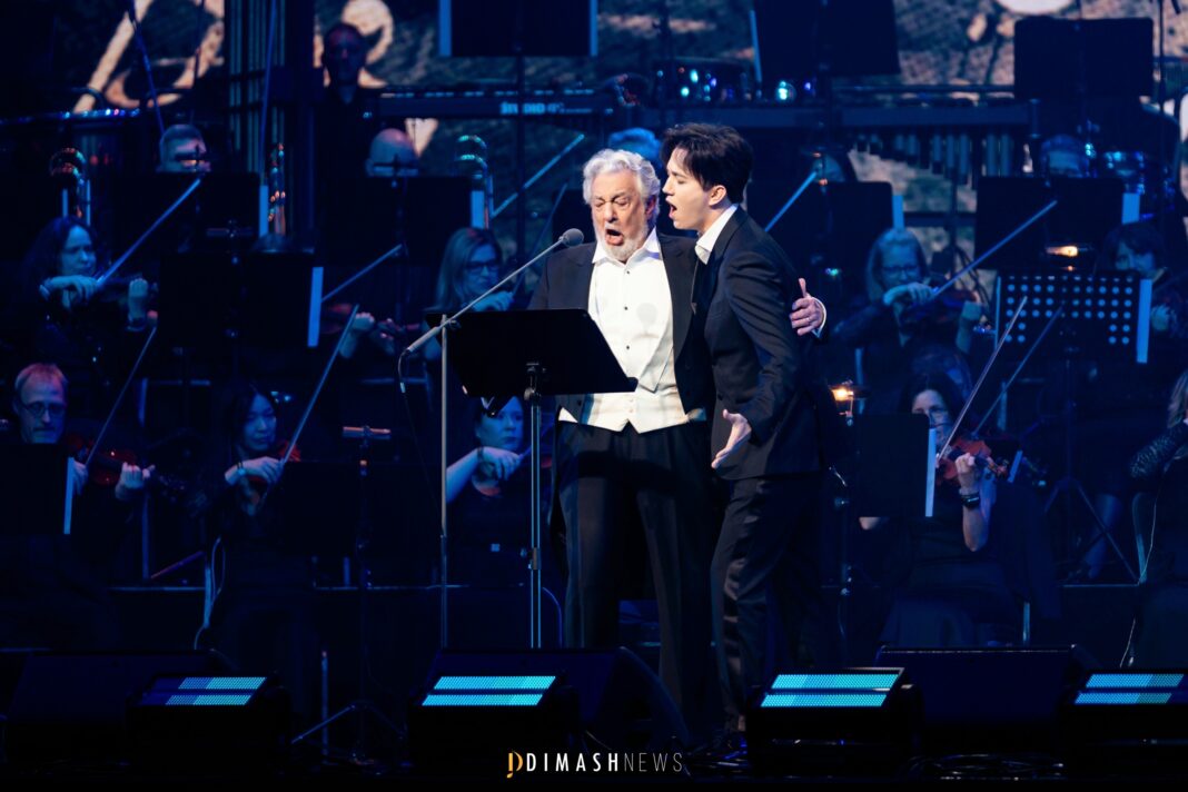 Музыкальное созвездие в Будапеште: в столице Венгрии состоялся концерт «Три иконы» с участием Пласидо Доминго и Димаша Кудайбергена