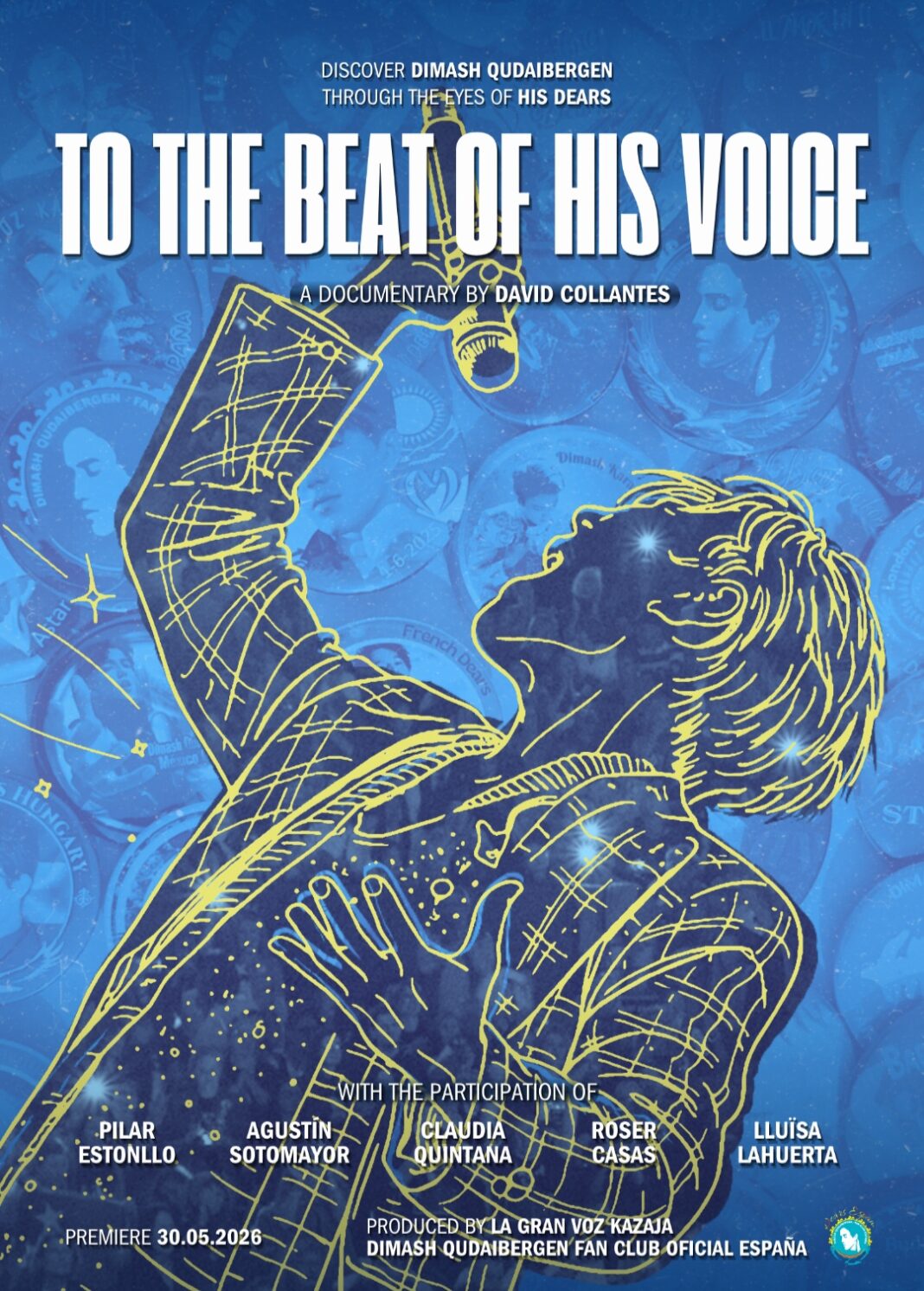 A documentary about Dimash Qudaibergen and his fans will premiere in Spain